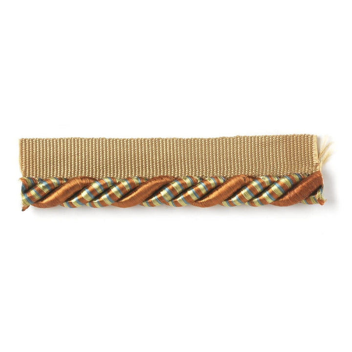 Drawbridge 7 Spice by Stout Designer Trim MYSTIQUE TRIM 49%COT 45%SVI 6%POL CHINA </p><p>Repeat: 0 0.38 in - Swanky Fabrics -