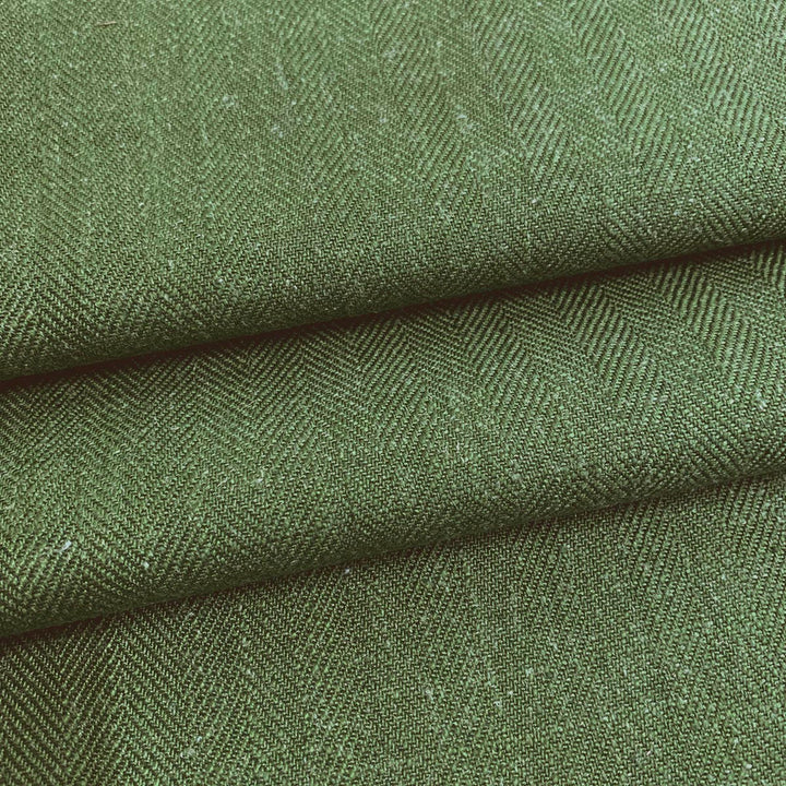 Drew Ivy by Magnolia Designer Fabric - 90% Poly, 10% Linen India 100000 Horizontal: and Vertical: 55 - Swanky Fabrics -