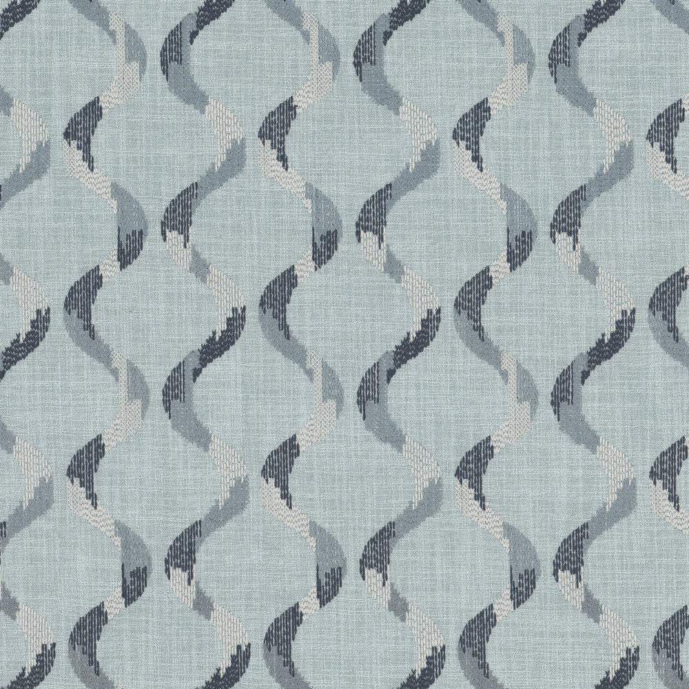 Duffy 1 Moonstone by Stout Fabric Stout Fabric Duffy 1 MoonstoneFabric COLOR MY WINDOW HAZE/SHORELINE 100%POL %PEMB INDIA </p><p>Repeat: H: 5.250, V: 9.500 53 in - Fabric Carolina -