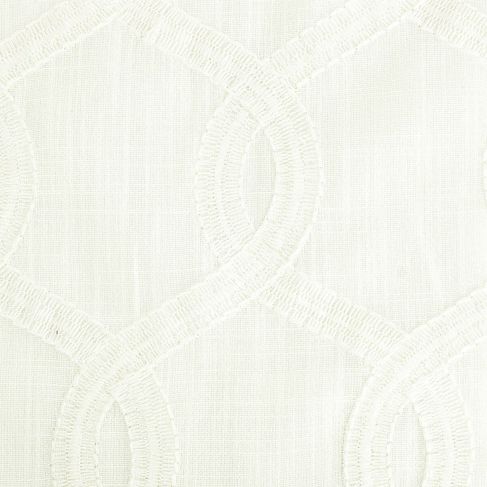 Dunway 3 Pearl by Stout Designer Fabric Color My Window Frost/Alabaster 100% Polyester CHINA Horizontal: 4 and Vertical: 7.375 57 in - Swanky Fabrics -