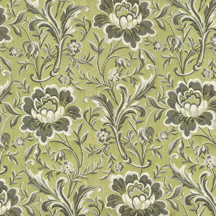 Regime 202 Aloe by ABBEYSHEA Designer Fabric N/A 100% Polyester China </p><p>Repeat: Horizontal: 5.9" (15.0 cm) Across the Roll and Vertical: 37.8" (96.0 cm) Up the Roll 59" (149 cm) - Swanky Fabrics -