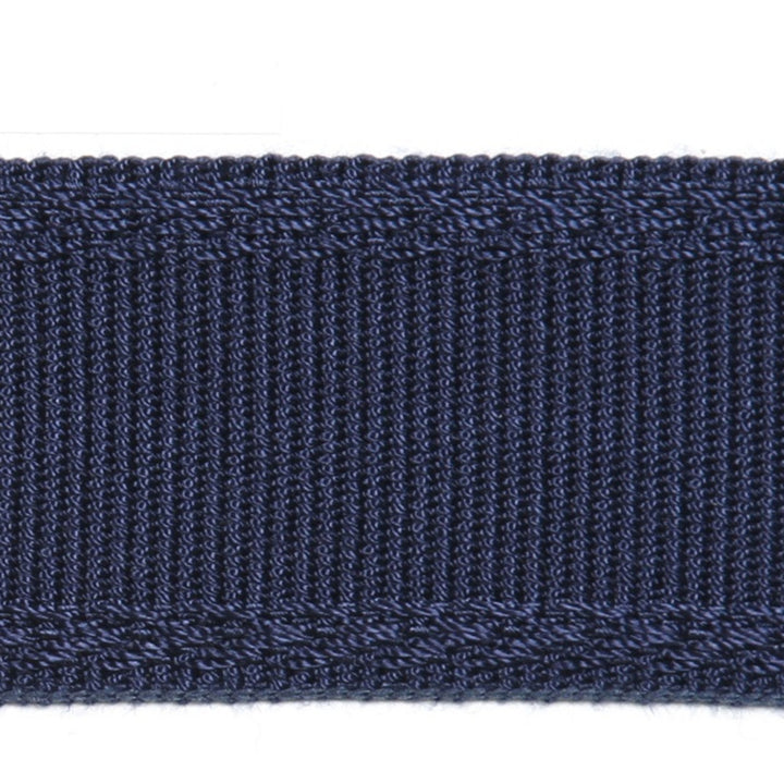 Dainty Navy by Europatex Designer Fabric Dainty & Majestic 100% Polyester 1.50 inches - Swanky Fabrics -