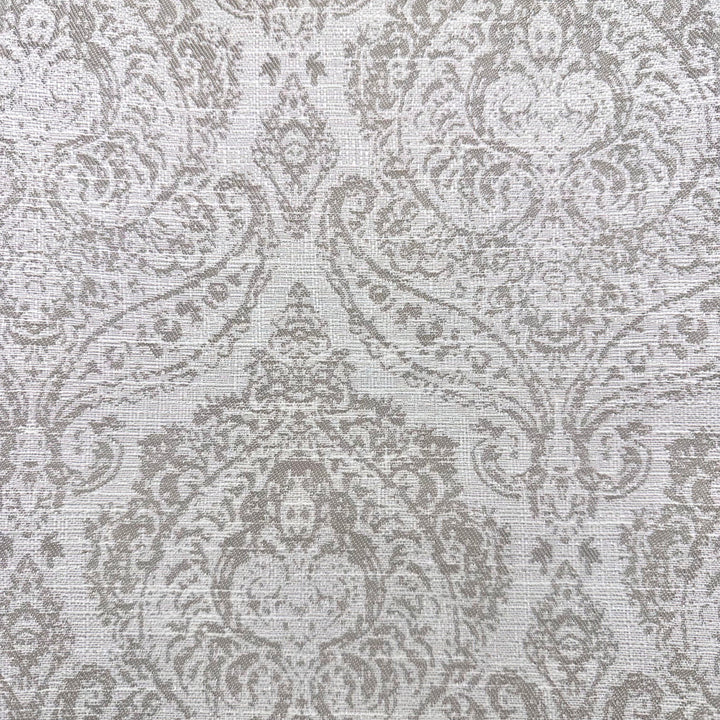 Dalliance A Silver by Europatex Designer Fabric Dalliance 60% Polyester, 40% Cotton 6.67" H, 12" V 54.00 inches - Swanky Fabrics -