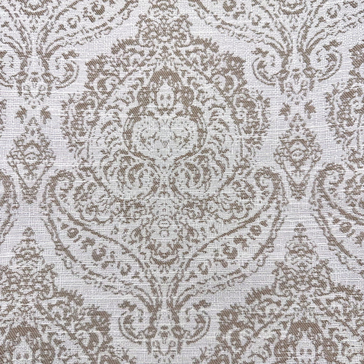 Dalliance A Taupe by Europatex Designer Fabric Dalliance 60% Polyester, 40% Cotton 6.67" H, 12" V 54.00 inches - Swanky Fabrics -