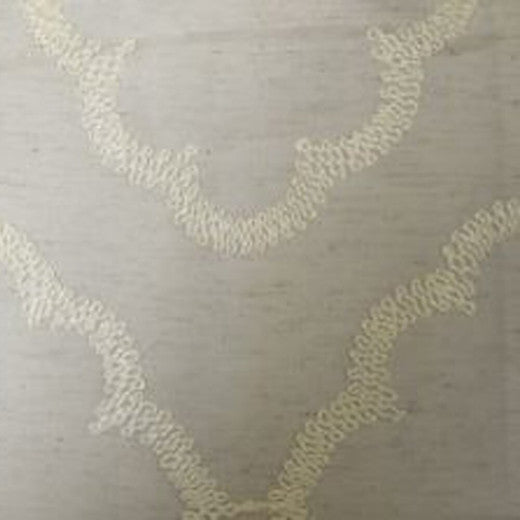 Denise-A Col. 2-Snowflake by Europatex Designer Fabric Denise 100% Polyester China See Sample Horizontal: N/A and Vertical: N/A 57.00 inches  - Swanky Fabrics -