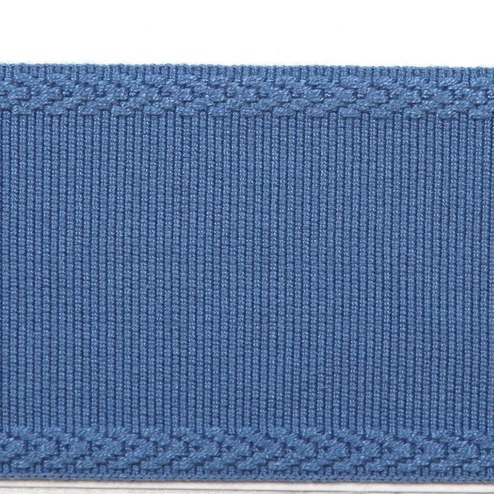 Libeco Blue Jean by Europatex Designer Fabric Designers Choice 100% Fibranne 2.25 inches - Swanky Fabrics -