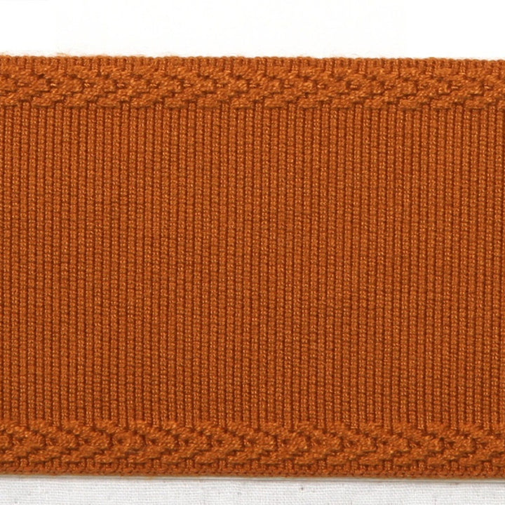 Libeco Rust by Europatex Designer Fabric Designers Choice 100% Fibranne 2.25 inches - Swanky Fabrics -