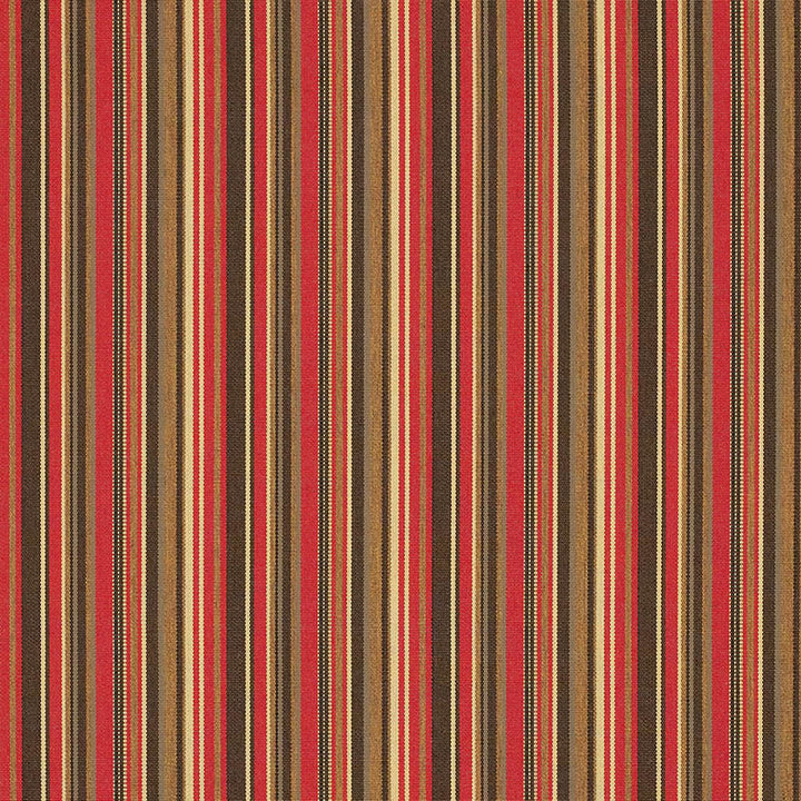 56059 Dorsett Cherry by Sunbrella Designer Fabric Cushion Furniture Drapery Fabrics > Sunbrella Stripes 100% Acrylic USA or Imported 3.375 in. 54" - Swanky Fabrics -