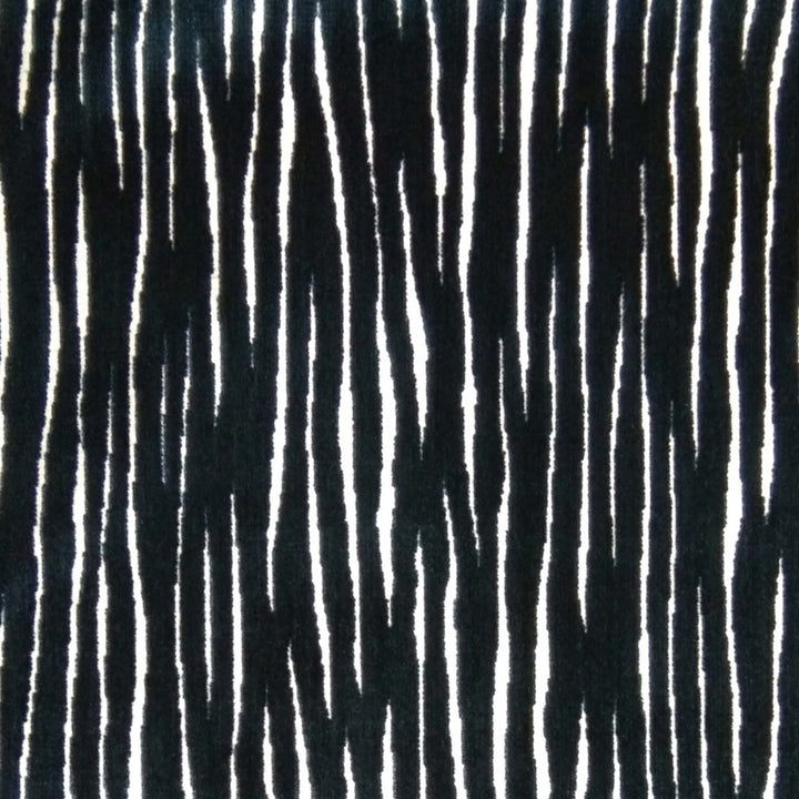 Dream Space Stripe Royal by Europatex Designer Fabric Dream Space 63.90 % Rayon, 27.86% Polyester, 8.24% Polyester+Linen 14" H, 15" V 57.00 inches - Swanky Fabrics -