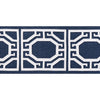 Gate Applique Tape Navy E12005 by Thibaut Designer Fabric