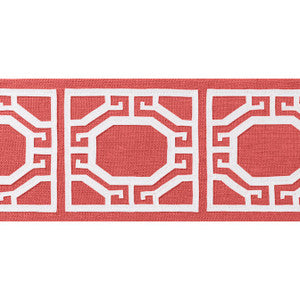 Gate Applique Tape Coral E12007 by Thibaut Designer Fabric