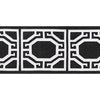 Gate Applique Tape Onyx E12010 by Thibaut Designer Fabric