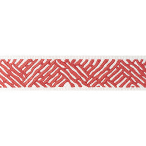 Cobble Hill Tape Coral E12017 by Thibaut Designer Fabric