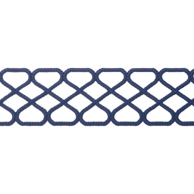 Ripley Applique Navy E12025 by Thibaut Fabric Thibaut Fabric Ripley Applique Navy E12025Fabric Tapes & Trims Volume 1 100% Polyester INDIA </p><p>Repeat: V: 1.37 2.5 - Fabric Carolina -