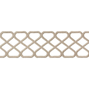 Ripley Applique Linen E12028 by Thibaut Designer Fabric