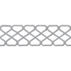 Ripley Applique Platinum E12029 by Thibaut Designer Fabric