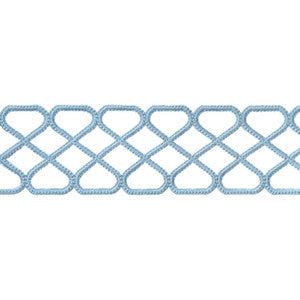 Ripley Applique Sky E12033 by Thibaut Designer Fabric