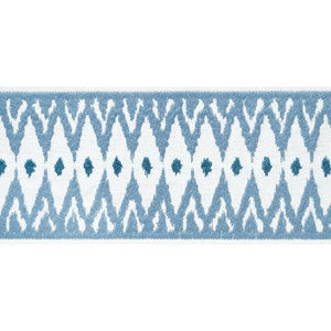 Delmont Tape Sky E12049 by Thibaut Designer Fabric