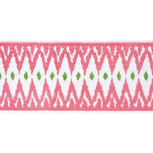 Delmont Tape Peony E12051 by Thibaut Designer Fabric