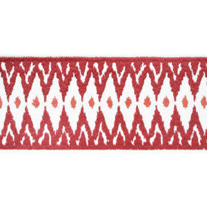Delmont Tape Ruby E12053 by Thibaut Designer Fabric