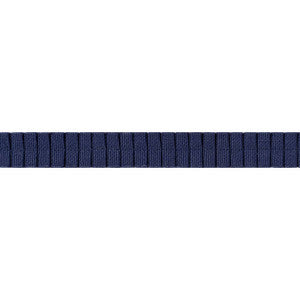 Pleated Tape Navy E12064 by Thibaut Designer Fabric