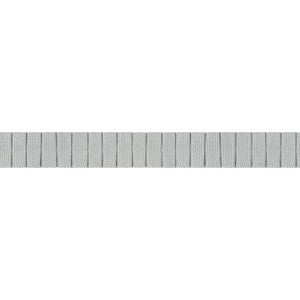 Pleated Tape Platinum E12068 by Thibaut Designer Fabric