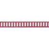 Dash Tape White on Peony E12124 by Thibaut Designer Fabric