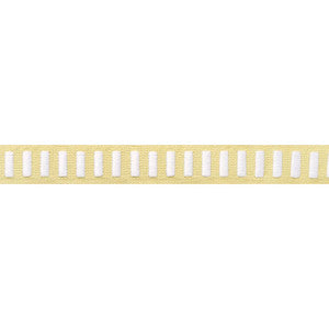 Dash Tape White on Sunshine E12125 by Thibaut Designer Fabric