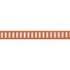 Dash Tape White on Mandarin E12126 by Thibaut Designer Fabric