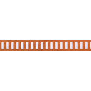 Dash Tape White on Mandarin E12126 by Thibaut Designer Fabric