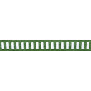 Dash Tape White on Kelly E12130 by Thibaut Designer Fabric
