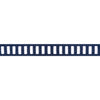 Dash Tape White on Navy E12133 by Thibaut Designer Fabric