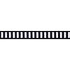Dash Tape White on Onyx E12134 by Thibaut Designer Fabric