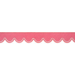 Pippa Tape Peony E12142 by Thibaut Designer Fabric