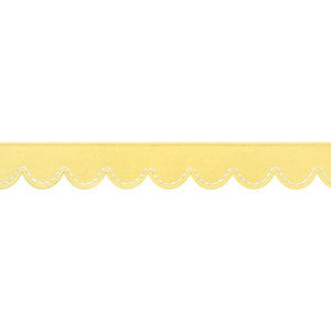 Pippa Tape Lemon E12143 by Thibaut Designer Fabric
