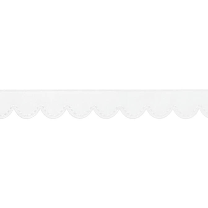 Pippa Tape Snow White E12151 by Thibaut Fabric Thibaut Fabric Pippa Tape Snow White E12151Fabric Tapes & Trims Volume 2 97% Polyester, 3% Viscose INDIA </p><p>Repeat: V: 1.06 1.25 - Fabric Carolina -