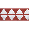King'S Point Tape Ruby E12172 by Thibaut Designer Fabric