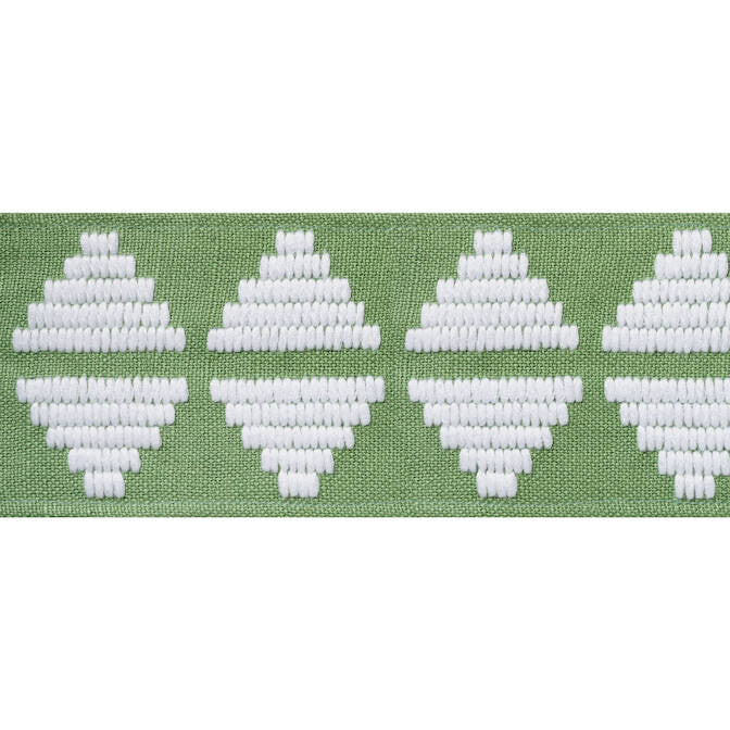 King'S Point Tape Kelly E12174 by Thibaut Fabric Thibaut Fabric King'S Point Tape Kelly E12174Fabric Tapes & Trims Volume 2 44% Poly, 32% Linen, 24%Cotton INDIA </p><p>Repeat: V: 2.13 3.25 - Fabric Carolina -