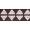 King'S Point Tape Chocolate E12175 by Thibaut Designer Fabric