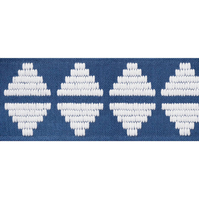 King'S Point Tape Bermuda E12178 by Thibaut Fabric Thibaut Fabric King'S Point Tape Bermuda E12178Fabric Tapes & Trims Volume 2 44% Poly, 32% Linen, 24%Cotton INDIA </p><p>Repeat: V: 2.13 3.25 - Fabric Carolina -