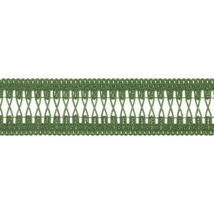 Cecily Tape Emerald E12200 by Thibaut Designer Fabric