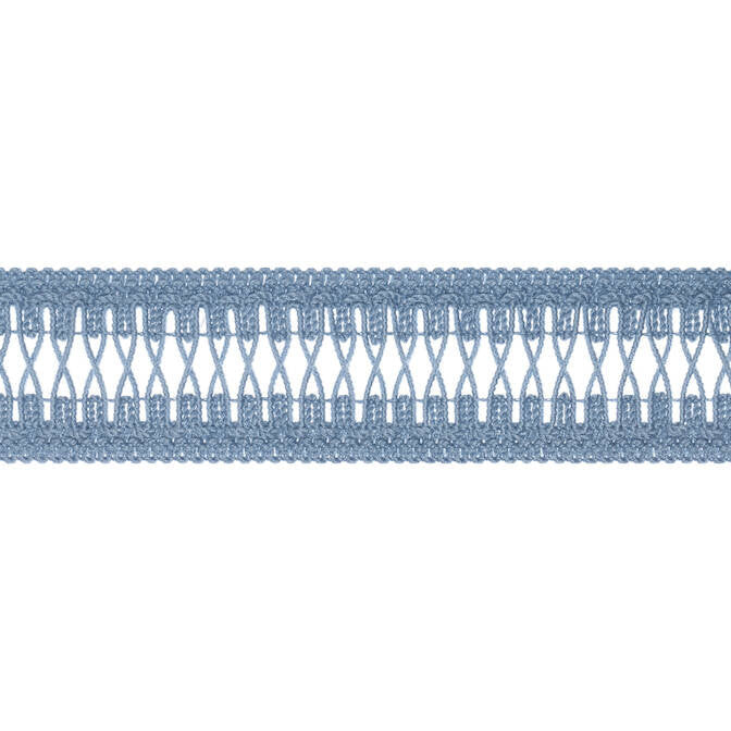 Cecily Tape Sky E12204 by Thibaut Fabric Thibaut Fabric Cecily Tape Sky E12204Fabric Tapes & Trims Volume 3 70% Acrylic, 20% Cotton, 10% Nylon TURKEY </p><p>Repeat: V: 0.37 2.125 - Fabric Carolina -