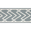 Summit Applique Tape Slate E12214 by Thibaut Designer Fabric
