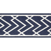 Summit Applique Tape Navy E12216 by Thibaut Designer Fabric