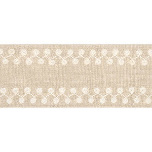Perla Tape Linen E12217 by Thibaut Designer Fabric