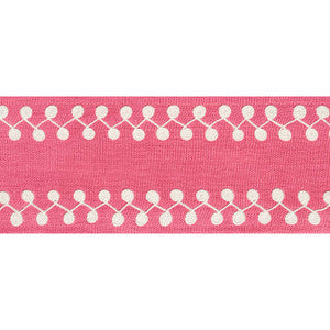 Perla Tape Peony E12219 by Thibaut Designer Fabric