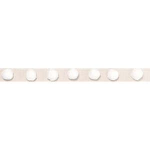 Pom Pom Tape Linen E12246 by Thibaut Designer Fabric