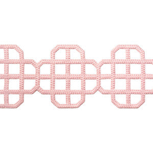 Fret Applique Blossom E12264 by Thibaut Designer Fabric