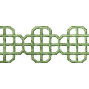 Fret Applique Kelly E12270 by Thibaut Designer Fabric