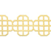 Fret Applique Daffodil E12272 by Thibaut Designer Fabric